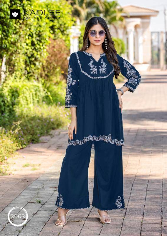 Kadlee helisha coord set Kurti suppliers in Hyderabad
